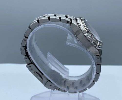 ***LOVELY FOSSIL BLUE LADIES PINK DIAL DIVERS WATCH***R1 BIDS!