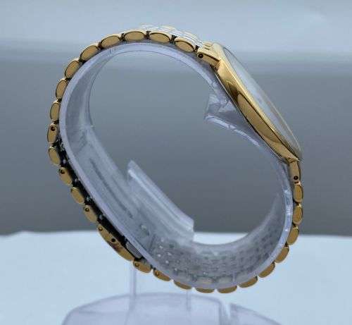 ***COLLECTORS OMEGA DE VILLE TWO-TONE DRESS WATCH***R1 BIDS!