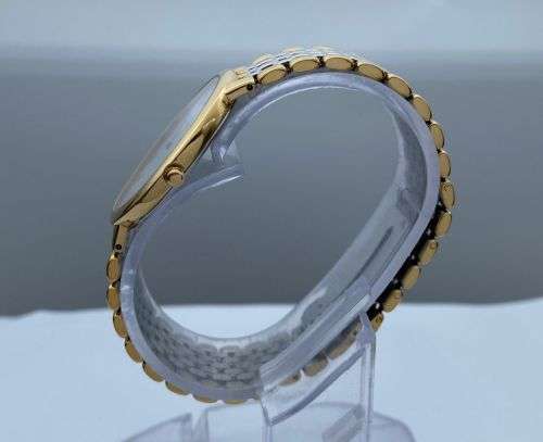 ***COLLECTORS OMEGA DE VILLE TWO-TONE DRESS WATCH***R1 BIDS!