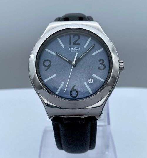 ***BRILLIANT SWATCH MAXI MENS DRESS WATCH*** R1 BIDS!