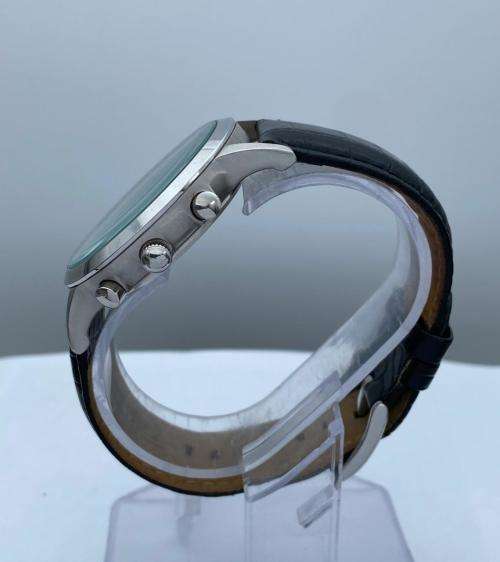 ***LUXURY EMPORIO ARMANI CLASSIC BLACK CHRONO MENS WATCH*** R1 BIDS!