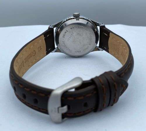 ***COLLECTORS DELFIN 17 JEWELS INCABLOC SWISS MENS WATCH***R1 BIDS!