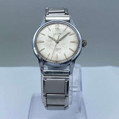 ***VINTAGE DELFIN SWISS COLLECTORS MANUAL DRESS WATCH***