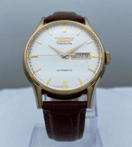 ***BEAUTIFUL TISSOT VISODATE AUTOMATIC DAY-DATE MENS WATCH***