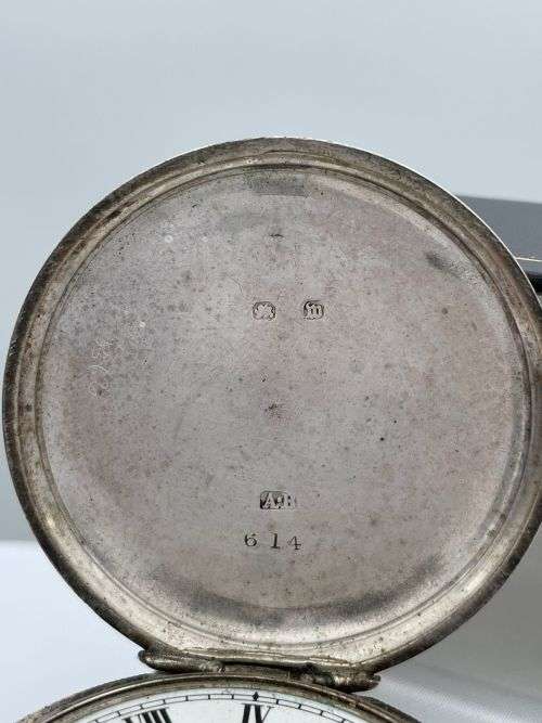 ***A.W.W.Co WALTHAM STERLING SILVER SWISS POCKETWATCH*** SEE DETAILS!