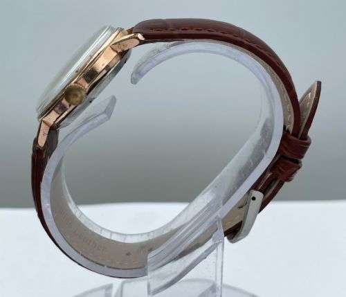 ***RETAIL:R8000 - SWISS ROTARY 17 JEWELS ROSE GOLD DRESS WATCH***