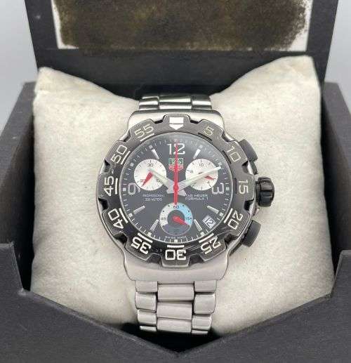RETAIL:21000- LUXURY TAG HEUER FORMULA 1 PROFESSIONAL CHRONOGRAPH***