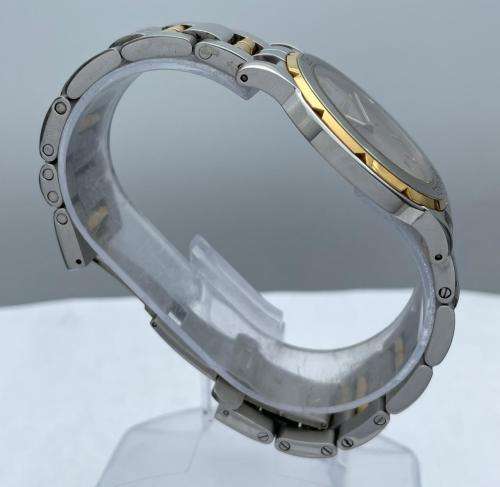 ***LUXURY MICHEL HERBELIN NEWPORT TWO-TONE DRESS WATCH* R1 BIDS!**