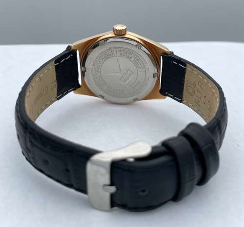 RETAIL:R9000 - CAMY POPULAR SWISS ROSE GOLD VINTAGE DRESS WATCH!