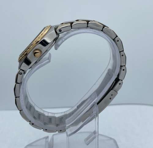 RETAIL:R4000 - FOSSIL TWO-TONE CRYSTAL LADIES DRESS WATCH!!!