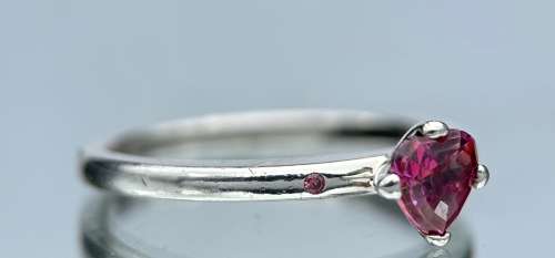 LUXURY PANDORA `YOU & ME` LOVE SOLITAIRE RING!