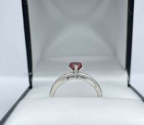 LUXURY PANDORA `YOU & ME` LOVE SOLITAIRE RING!