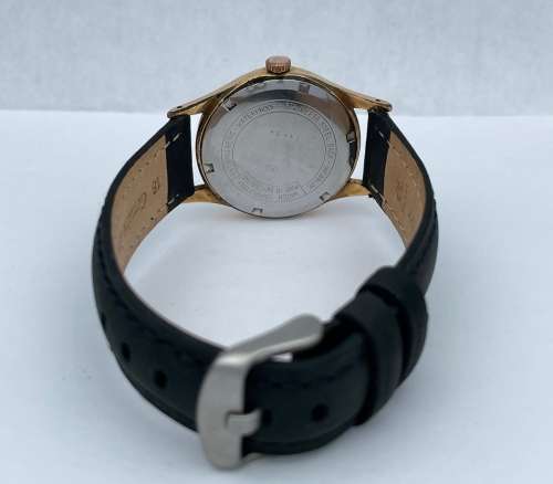 DELFIN SWISS AUTOMATIC MENS GOLD VINTAGE WATCH!