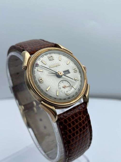 BEAUTIFUL WITTNAUER MECHANICAL ROSE GOLD SWISS WATCH!