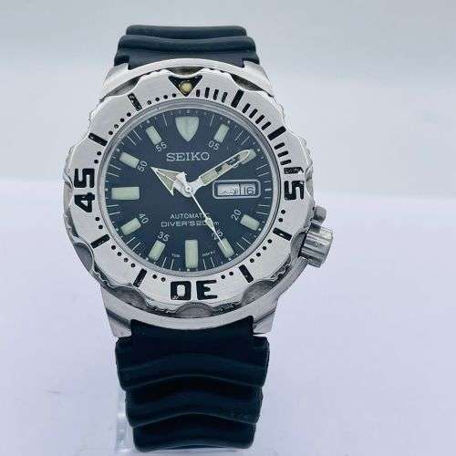 RETRO SEIKO AUTOMATIC DIVERS 200M MENS WATCH!