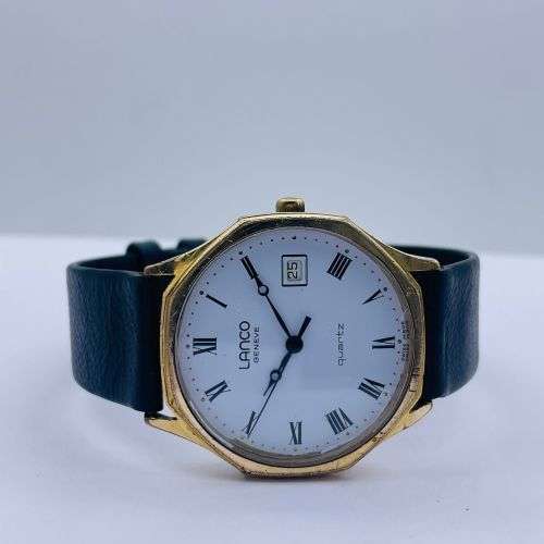 LANCO SWISS GOLD MENS CLASSIC WATCH