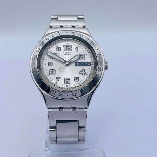 SWATCH SWISS PILOTS MENS DRESS WATCH - NON RUNNER!