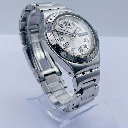 SWATCH SWISS PILOTS MENS DRESS WATCH - NON RUNNER!