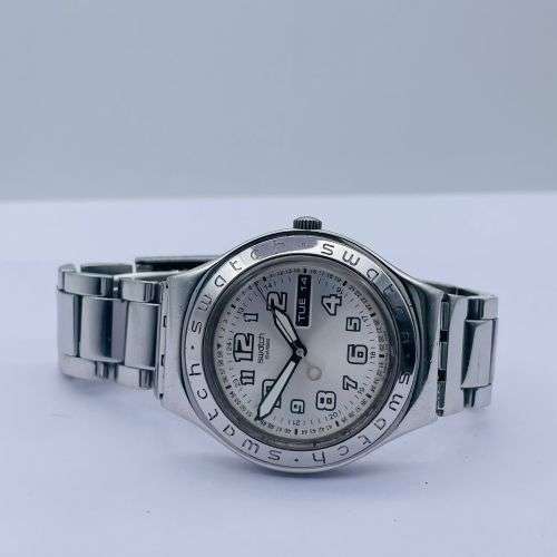 SWATCH SWISS PILOTS MENS DRESS WATCH - NON RUNNER!