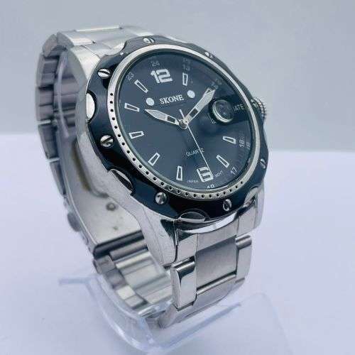 SKONE MENS STEEL DIVERS WATCH