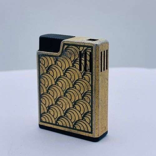 VINTAGE SAROME GOLD MENS FLINT LIGHTER