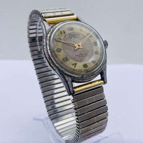 PRECISA SWISS VINTAGE MENS 15 JEWELS WATCH!