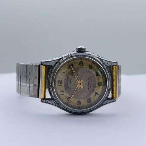 PRECISA SWISS VINTAGE MENS 15 JEWELS WATCH!
