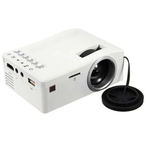 400LM HD Home Theater LED LCD Mini Projector USB HDMI SD A
