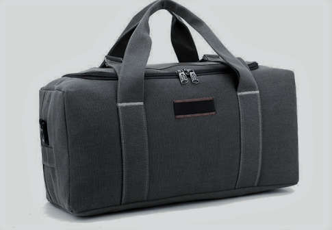 Weekender - Travel Duffel Bag - Black