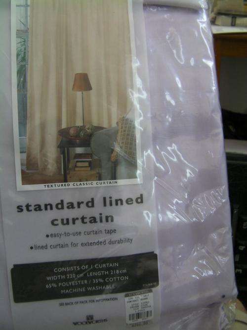 Woolworths Textured Curtains