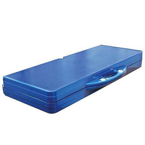 Folding steel picnic table