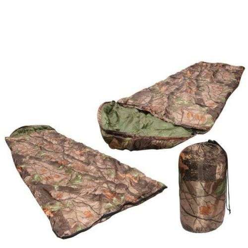 Light sleeping bag - camoflauge
