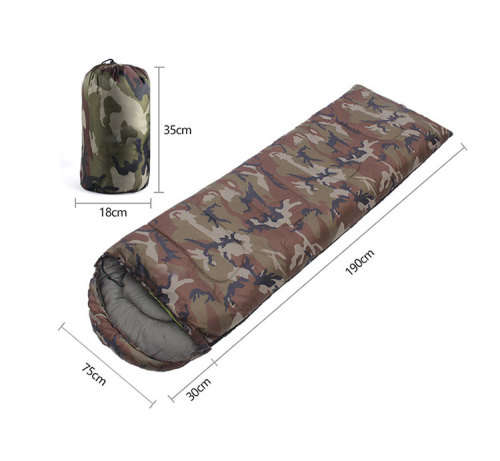Light sleeping bag - camoflauge