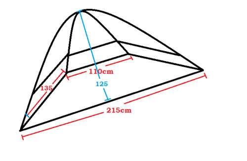 Beach/Picnic - Automatic instant 4 person half tent tent