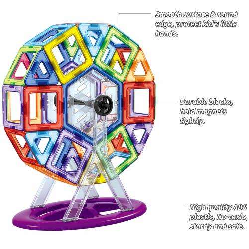109 Piece Mag-Fun Magnetic Blocks