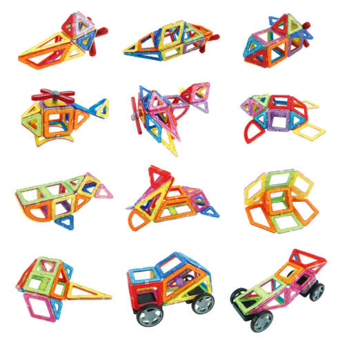 109 Piece Mag-Fun Magnetic Blocks