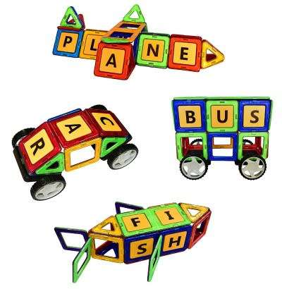 109 Piece Mag-Fun Magnetic Blocks