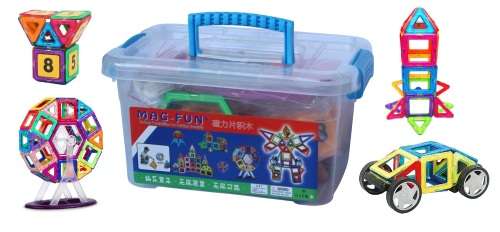 109 Piece Mag-Fun Magnetic Blocks