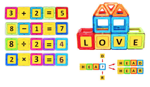 109 Piece Mag-Fun Magnetic Blocks