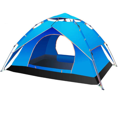 Camping tent 3-4 people, Automatic tent, Rainproof/Windproof tent