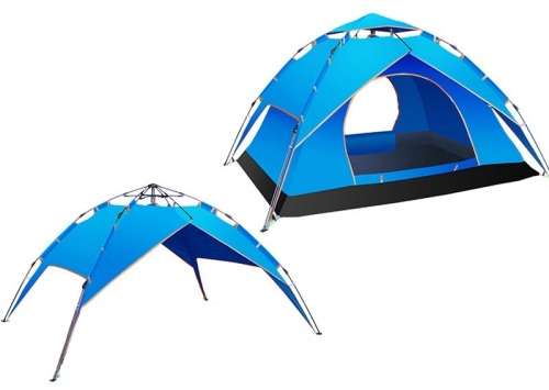 Camping tent 3-4 people, Automatic tent, Rainproof/Windproof tent