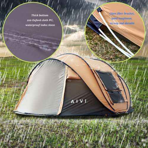 AIVI - Mega instant 4 person tent