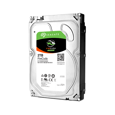 Seagate FireCuda 2TB 3.5-inch Solid State Hybrid Gaming Drive. 2Year Guarantee