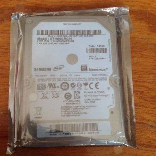 Samsung Momentus Spinpoint 1TB 2.5 Laptop Hdd
