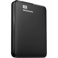 WD Elements 1TB Portable Hard Drive - Black