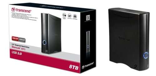 TRANSCEND STOREJET 35T3 8TB USB 3.0 EXTERNAL 2.5 HARD DRIVE