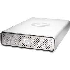 G-Technology 6TB G-DRIVE USB 3.0 Desktop External Hard Drive, Silver - HDD