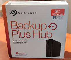 Seagate STEL8000200 Backup Plus Hub 8TB USB 3.0 Black External Hard Drive