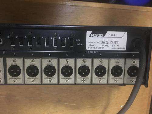FOSTEX 5030 Line Amplifier (PLEASE READ DESCRIPTION)
