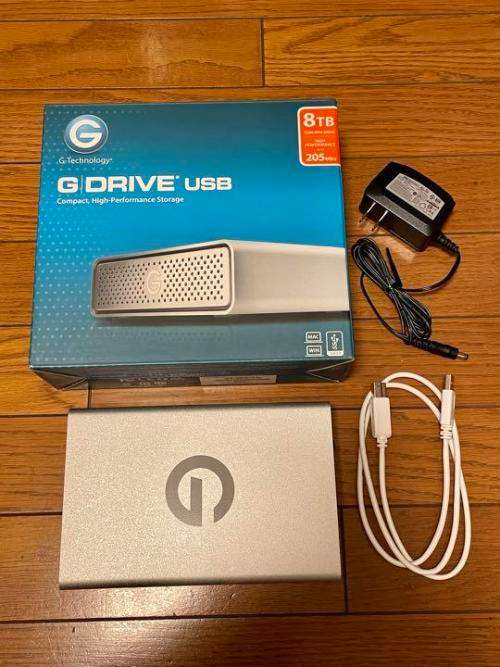 G-Technology 8TB G-DRIVE  USB 3.0 Hard Drive
